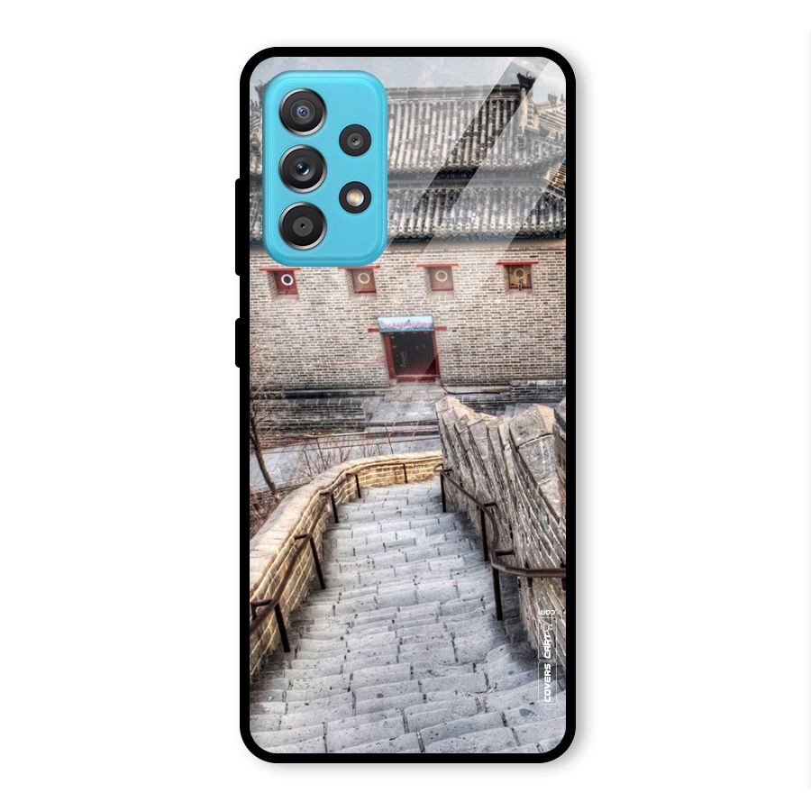 Ancient Strairs Glass Back Case for Galaxy A52