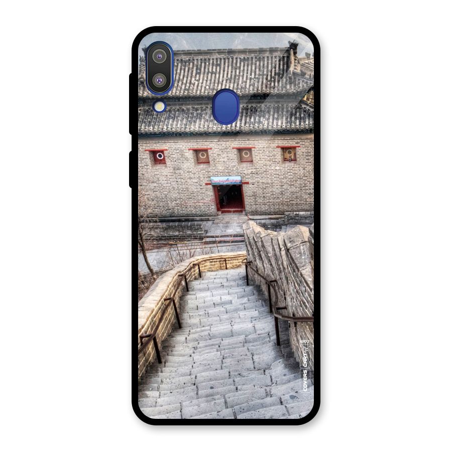 Ancient Strairs Glass Back Case for Galaxy M20