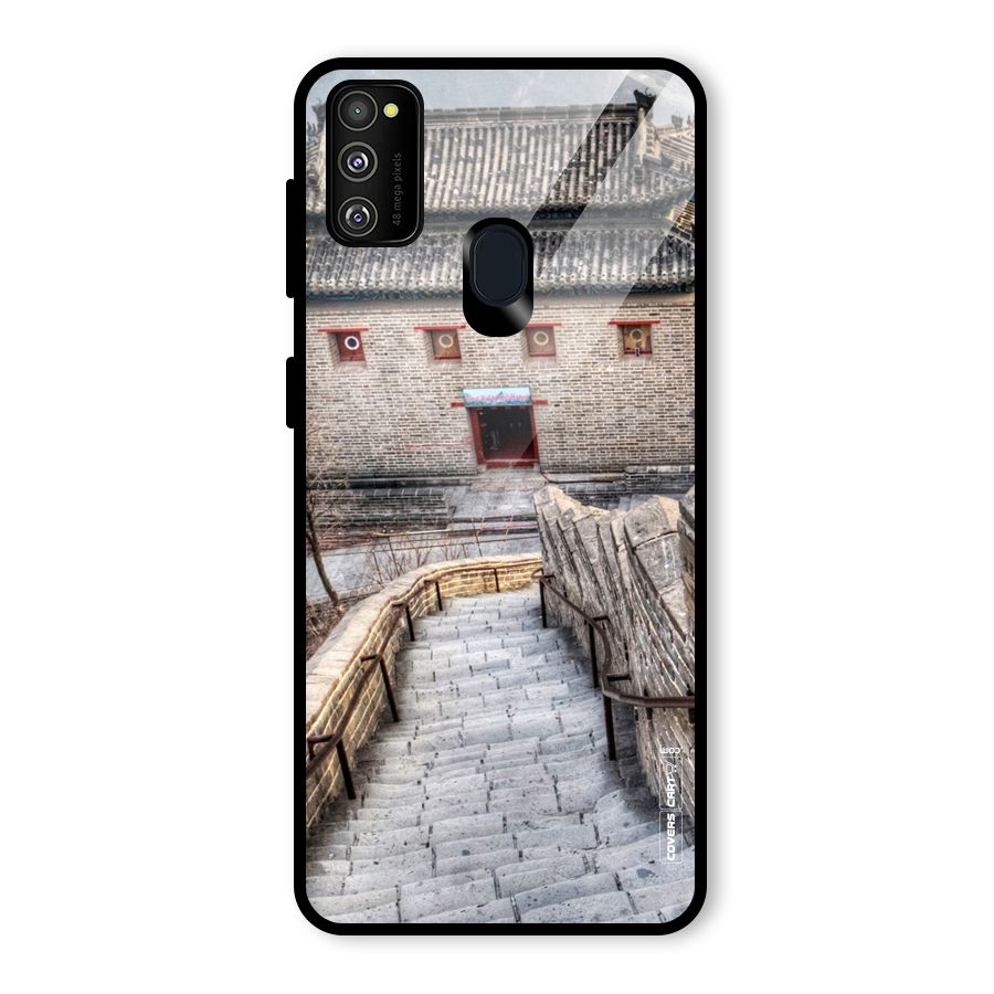 Ancient Strairs Glass Back Case for Galaxy M30s