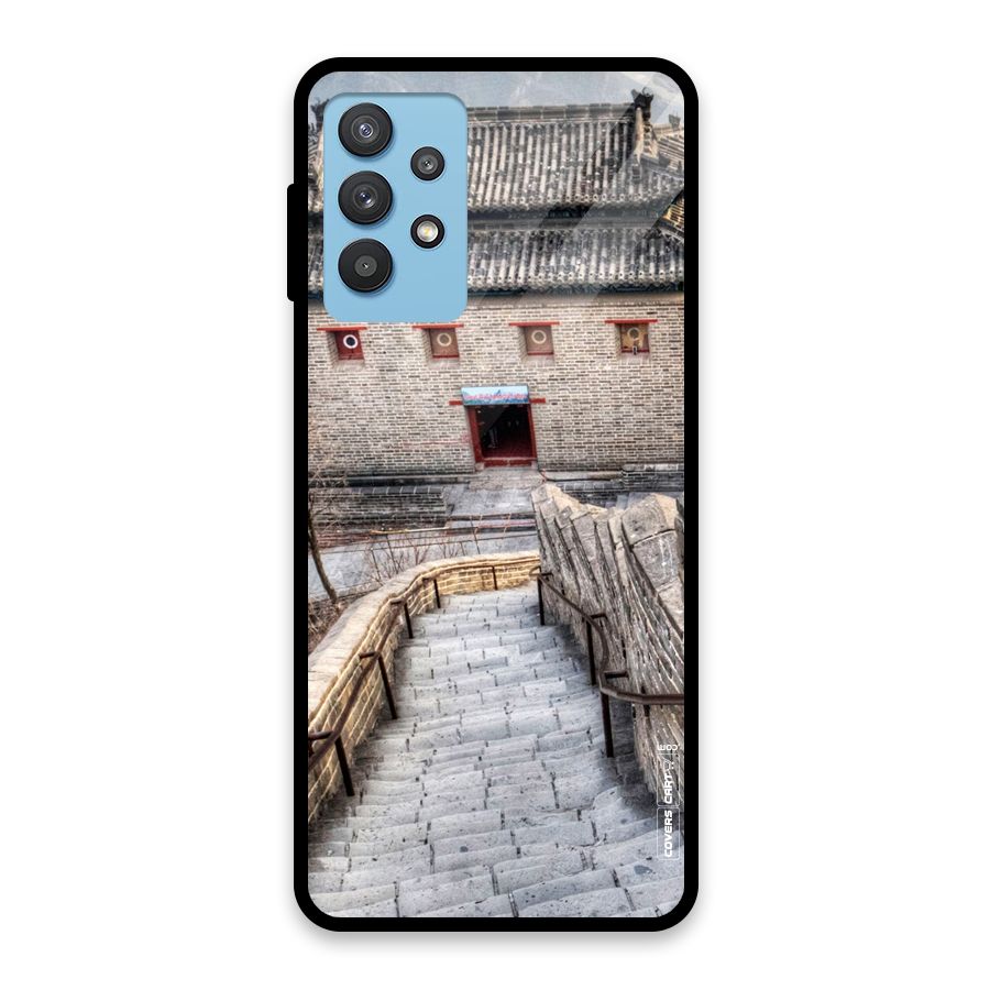 Ancient Strairs Glass Back Case for Galaxy M32 5G