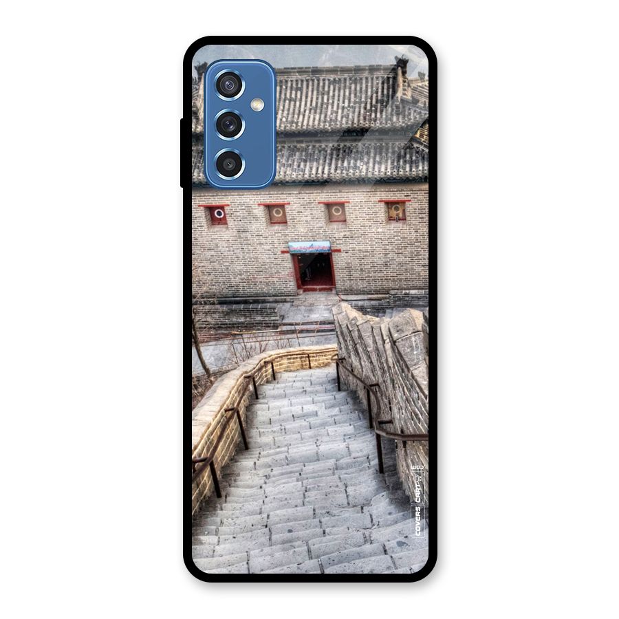 Ancient Strairs Glass Back Case for Galaxy M52 5G
