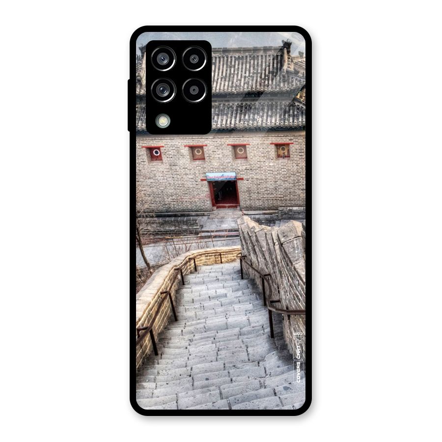 Ancient Strairs Glass Back Case for Galaxy M53 5G