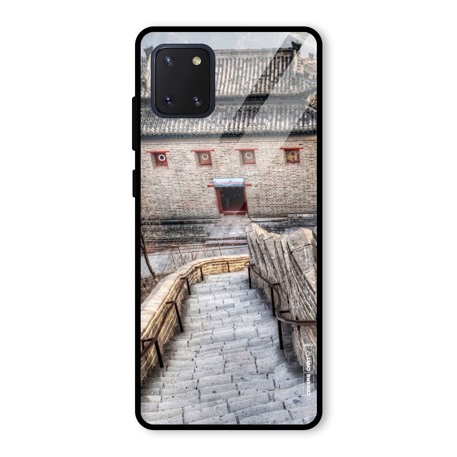 Ancient Strairs Glass Back Case for Galaxy Note 10 Lite