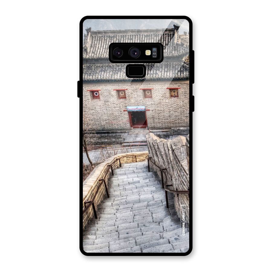 Ancient Strairs Glass Back Case for Galaxy Note 9