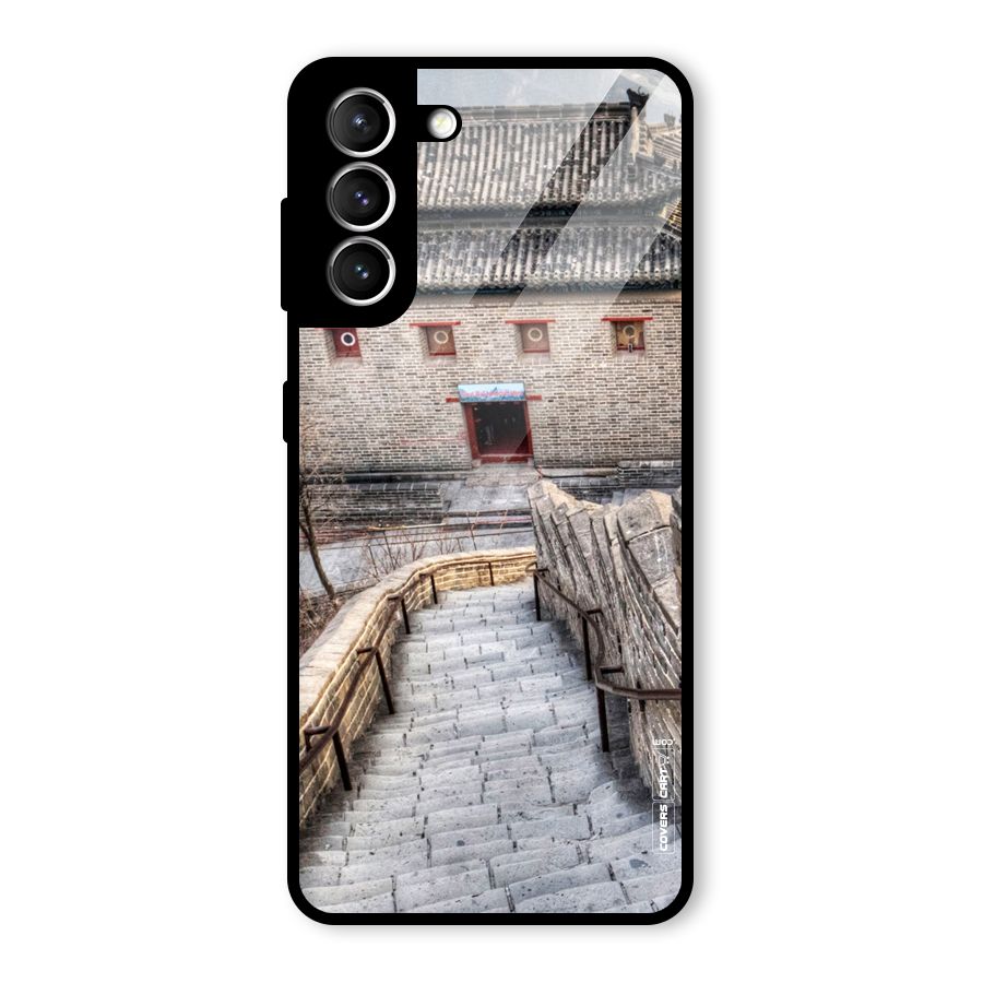 Ancient Strairs Glass Back Case for Galaxy S21 5G