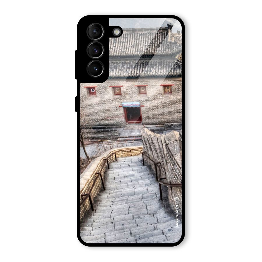 Ancient Strairs Glass Back Case for Galaxy S21 Plus