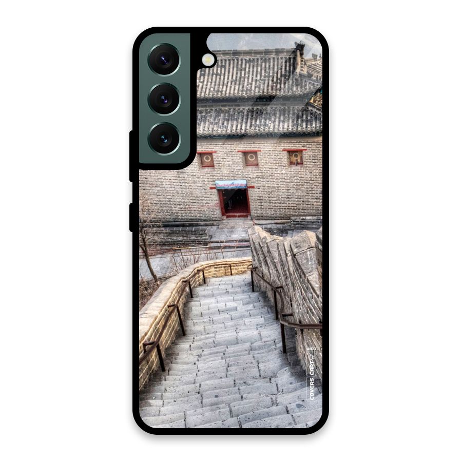 Ancient Strairs Glass Back Case for Galaxy S22 5G