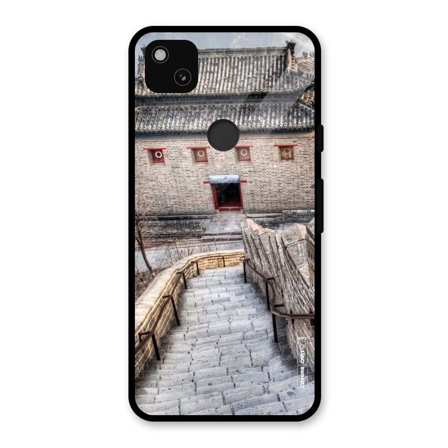 Ancient Strairs Glass Back Case for Google Pixel 4a
