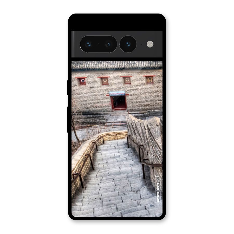 Ancient Strairs Glass Back Case for Google Pixel 7 Pro