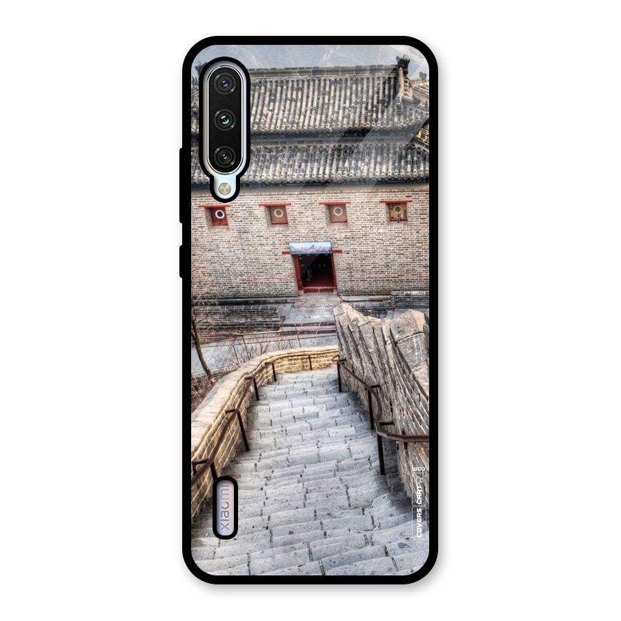 Ancient Strairs Glass Back Case for Mi A3
