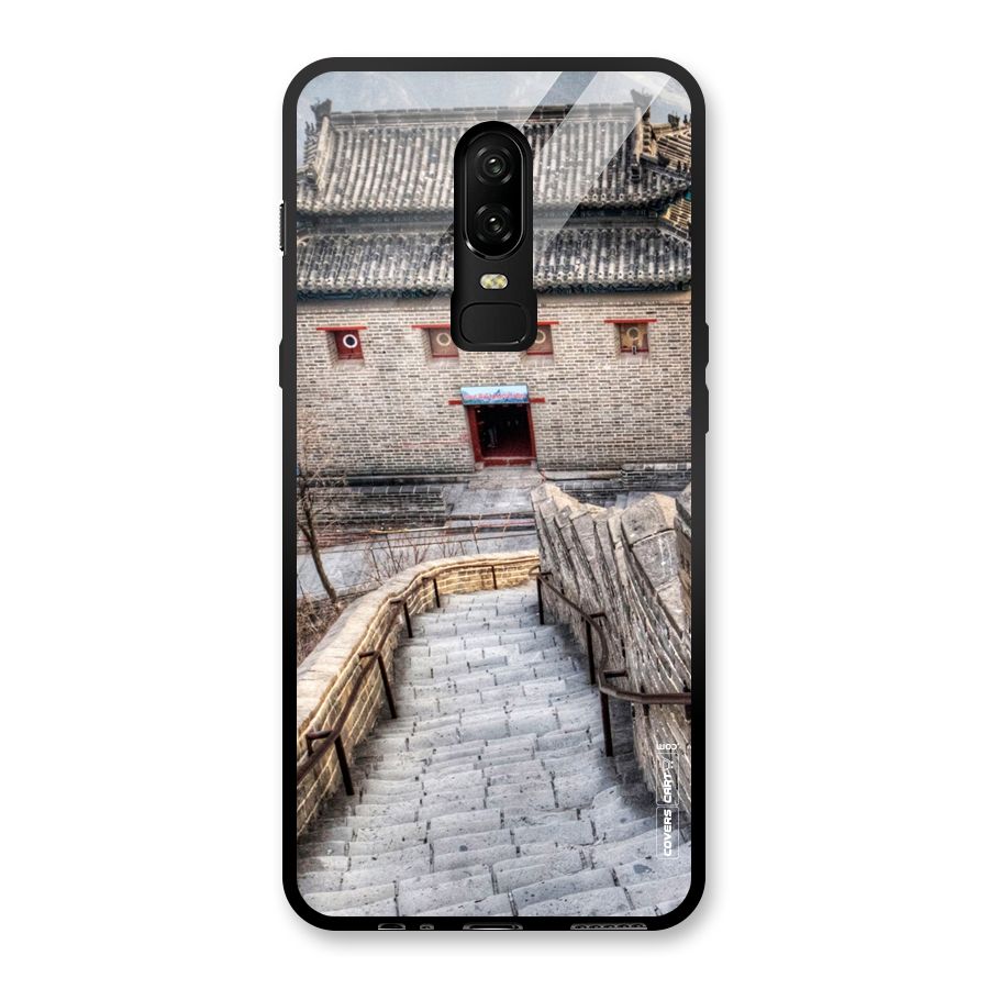 Ancient Strairs Glass Back Case for OnePlus 6