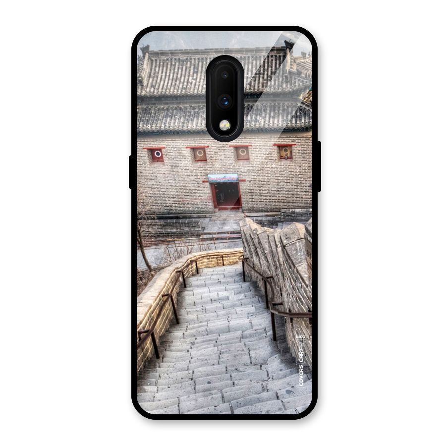 Ancient Strairs Glass Back Case for OnePlus 7