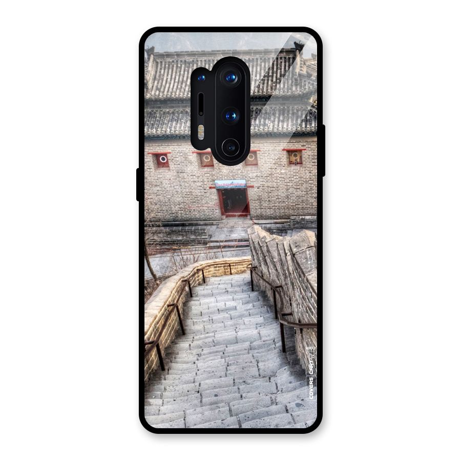 Ancient Strairs Glass Back Case for OnePlus 8 Pro