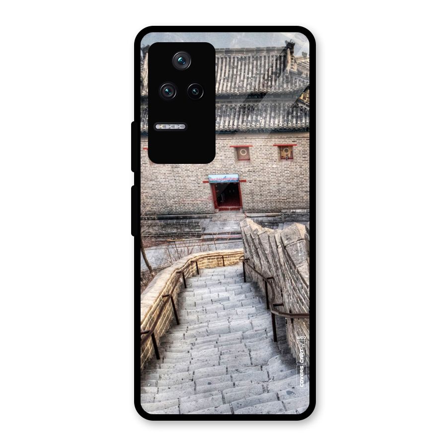 Ancient Strairs Glass Back Case for Poco F4 5G