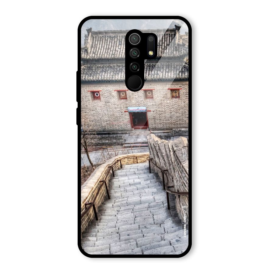 Ancient Strairs Glass Back Case for Poco M2