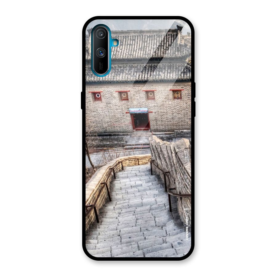 Ancient Strairs Glass Back Case for Realme C3