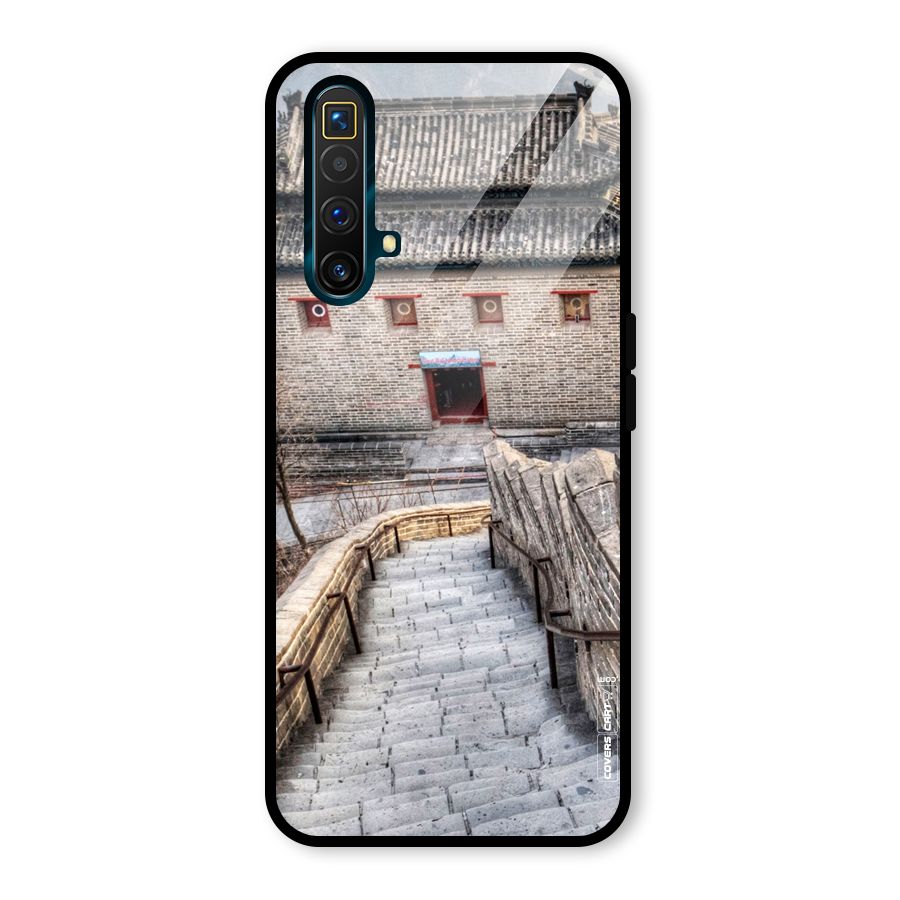 Ancient Strairs Glass Back Case for Realme X3