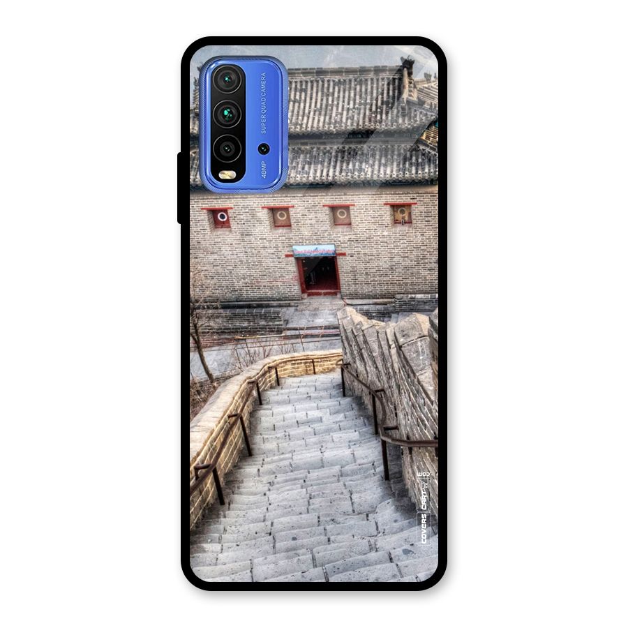 Ancient Strairs Glass Back Case for Redmi 9 Power