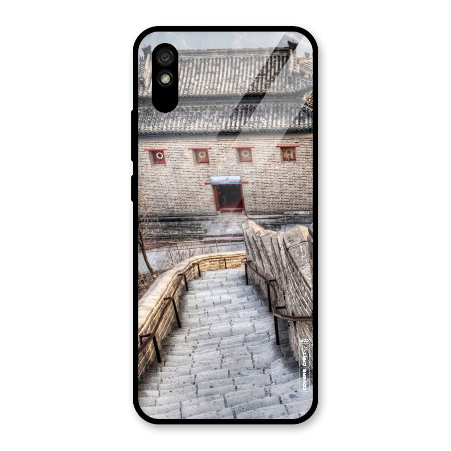 Ancient Strairs Glass Back Case for Redmi 9i