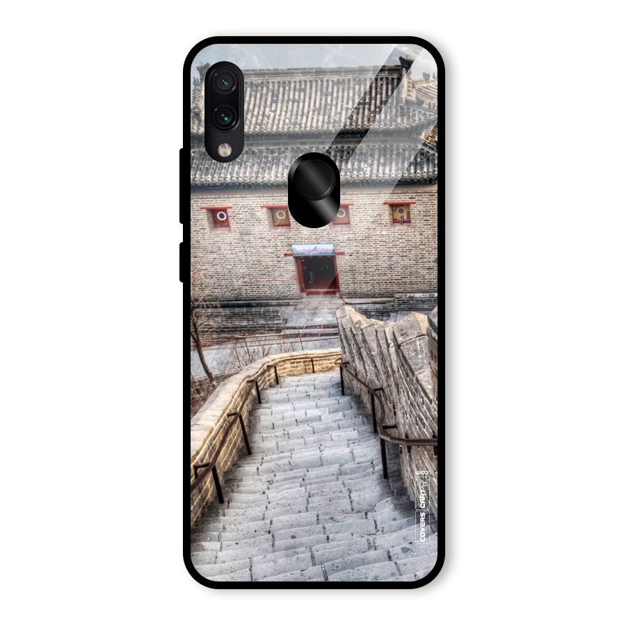 Ancient Strairs Glass Back Case for Redmi Note 7 Pro