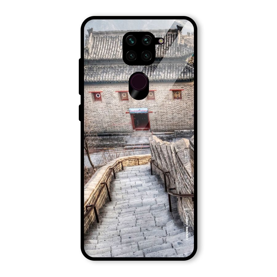 Ancient Strairs Glass Back Case for Redmi Note 9