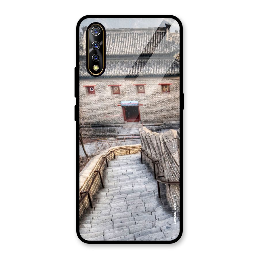 Ancient Strairs Glass Back Case for Vivo S1