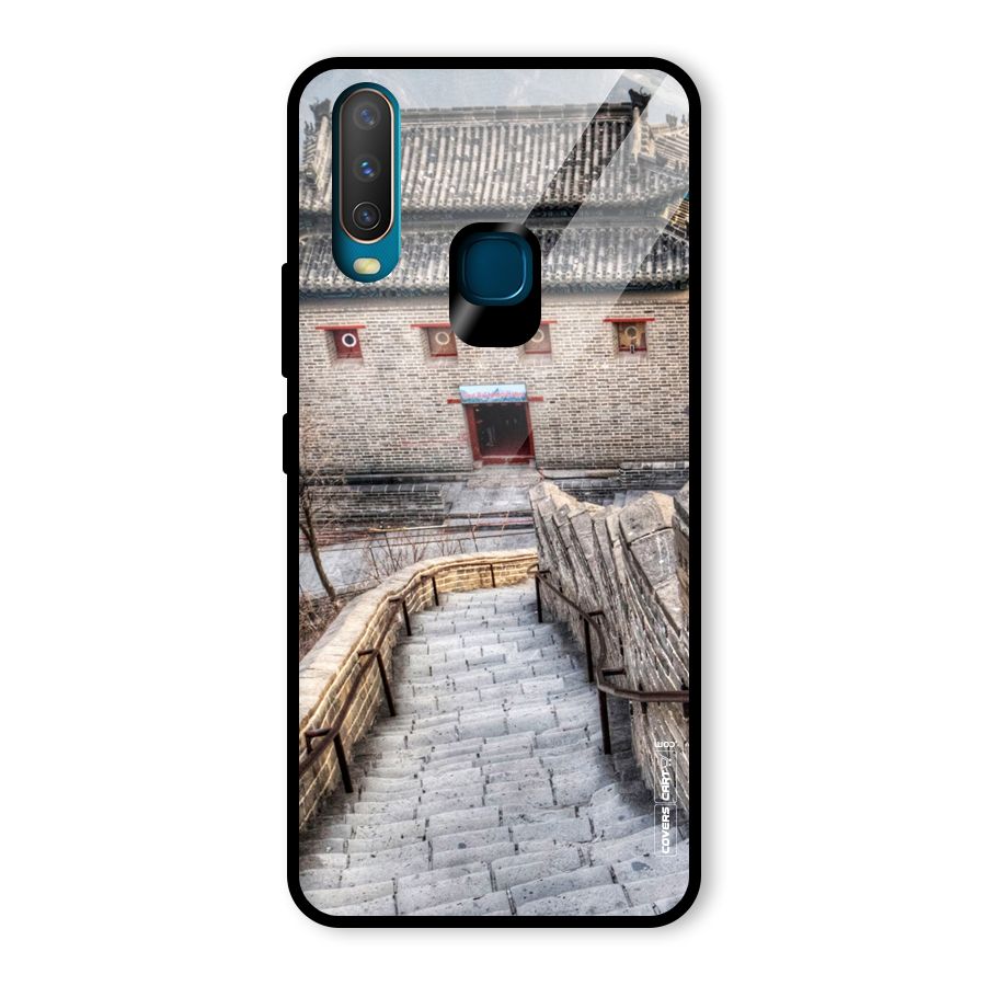 Ancient Strairs Glass Back Case for Vivo U10