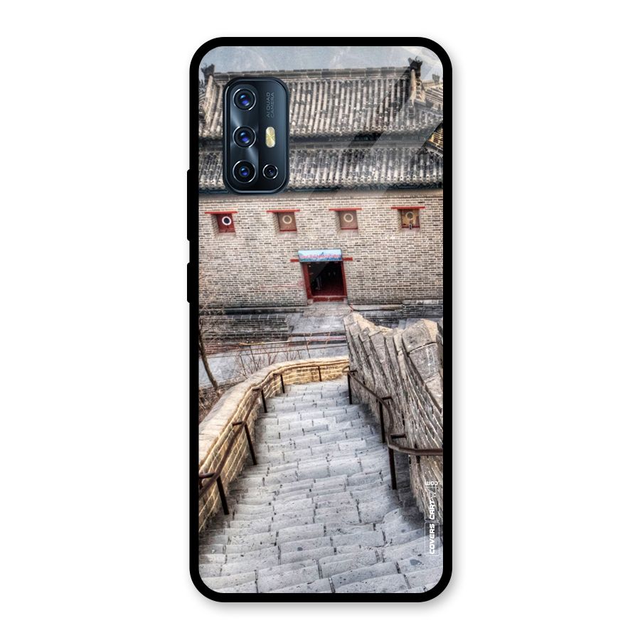 Ancient Strairs Glass Back Case for Vivo V17