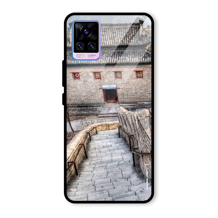 Ancient Strairs Glass Back Case for Vivo V20 Pro