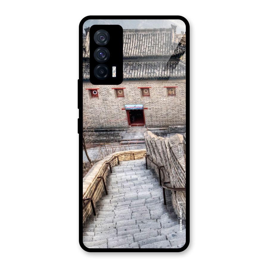 Ancient Strairs Glass Back Case for Vivo iQOO 7 5G