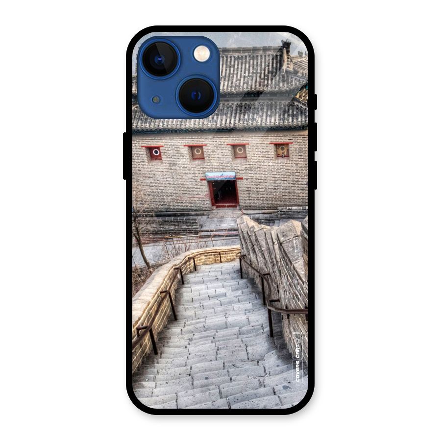 Ancient Strairs Glass Back Case for iPhone 13 Mini