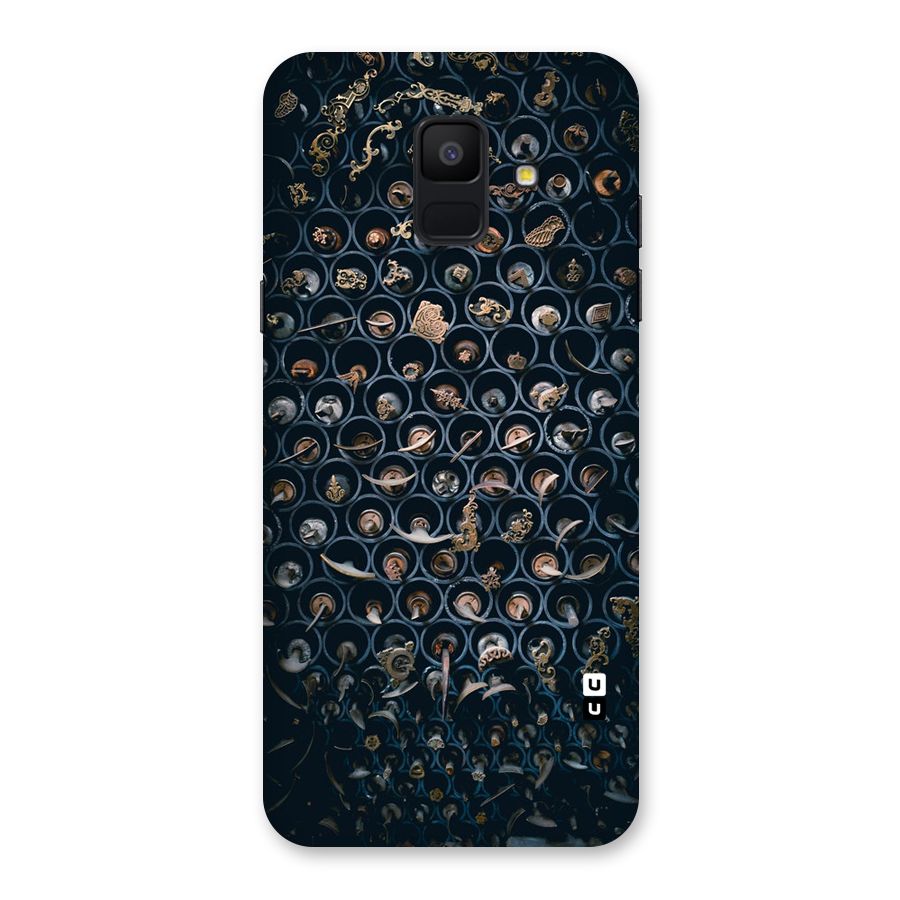 Ancient Wall Circles Back Case for Galaxy A6 (2018)