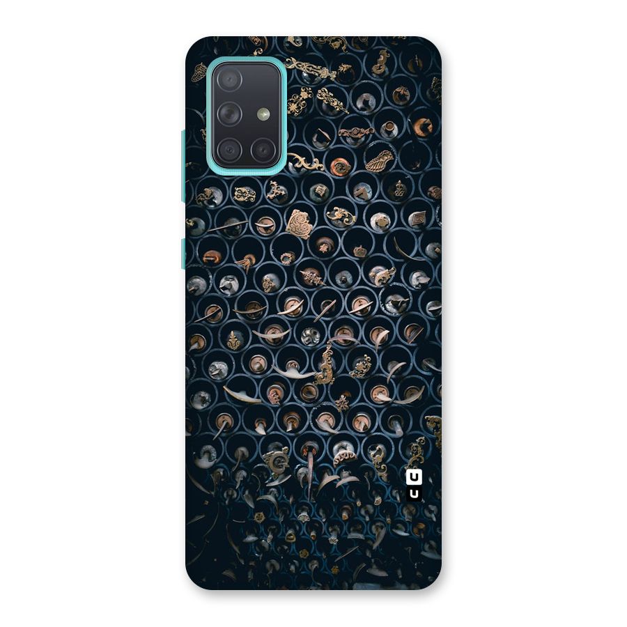 Ancient Wall Circles Back Case for Galaxy A71