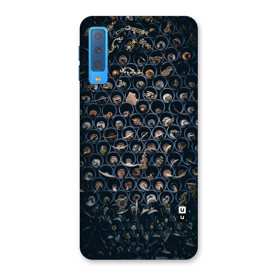Ancient Wall Circles Back Case for Galaxy A7 (2018)