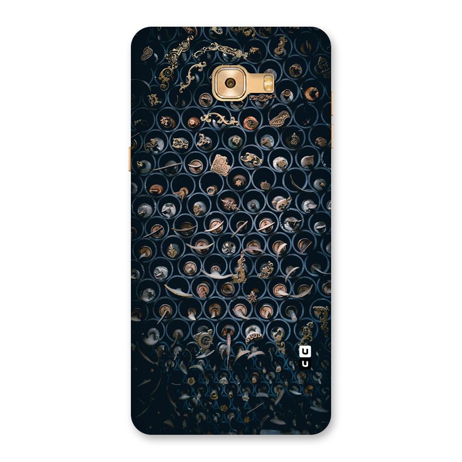 Ancient Wall Circles Back Case for Galaxy C9 Pro