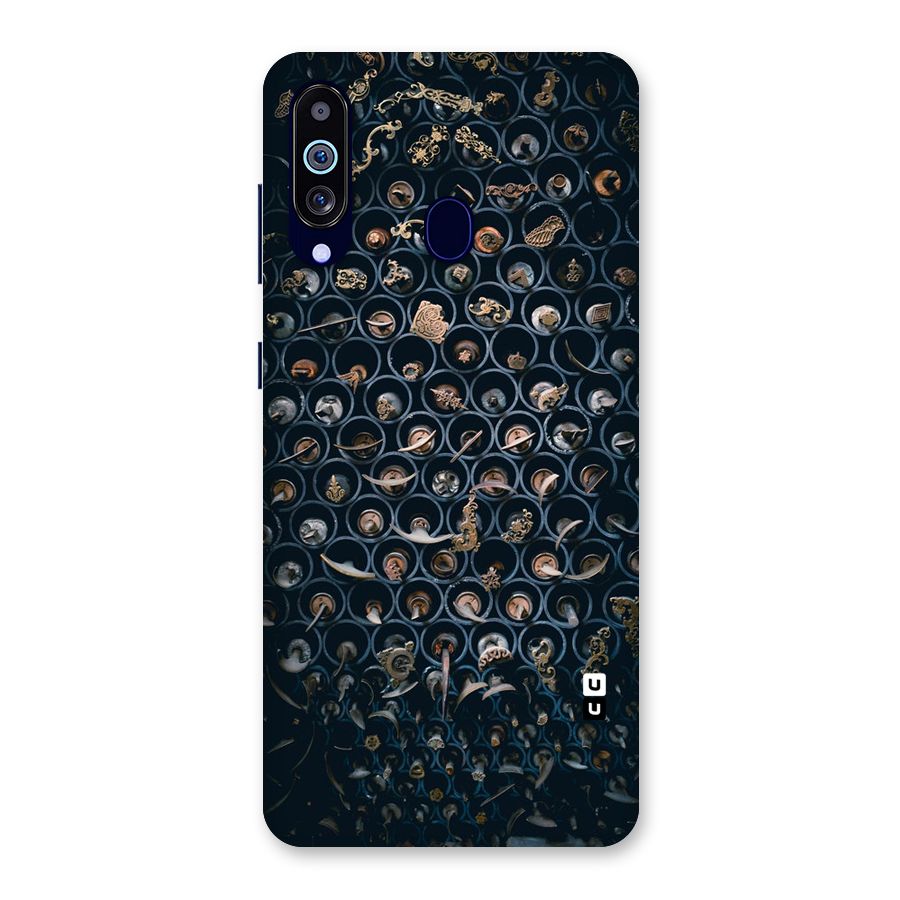 Ancient Wall Circles Back Case for Galaxy M40