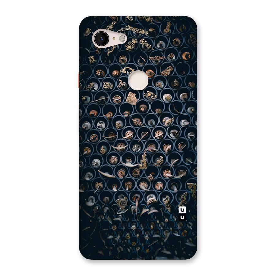 Ancient Wall Circles Back Case for Google Pixel 3 XL