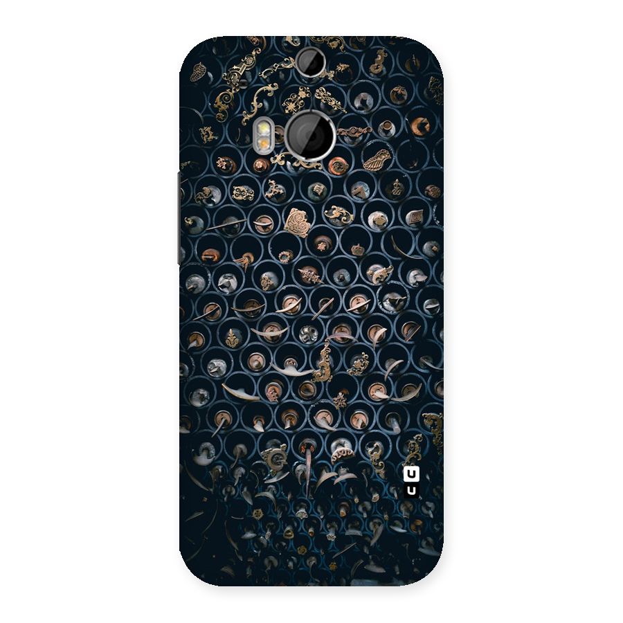 Ancient Wall Circles Back Case for HTC One M8
