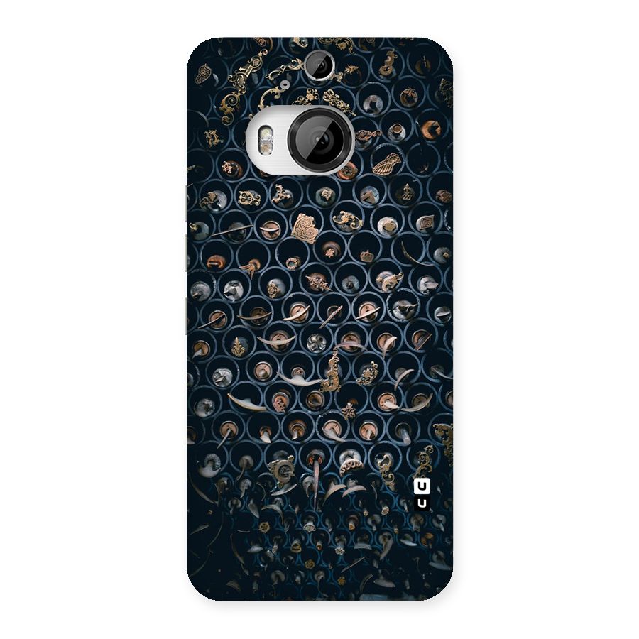 Ancient Wall Circles Back Case for HTC One M9 Plus