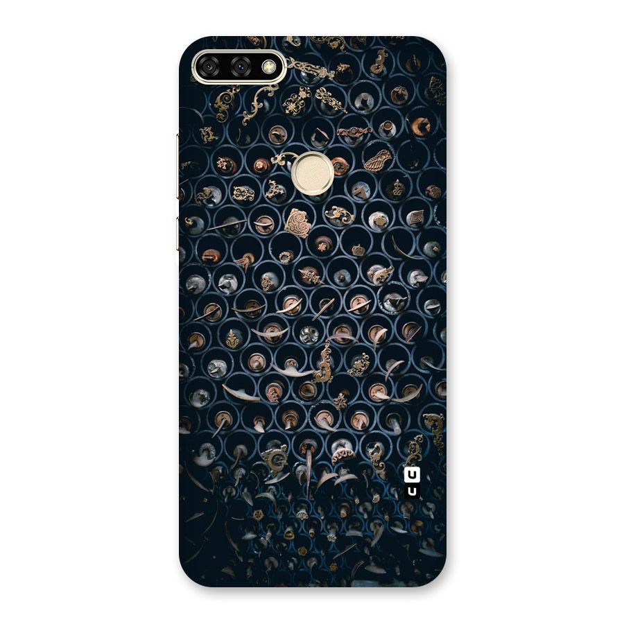 Ancient Wall Circles Back Case for Honor 7A