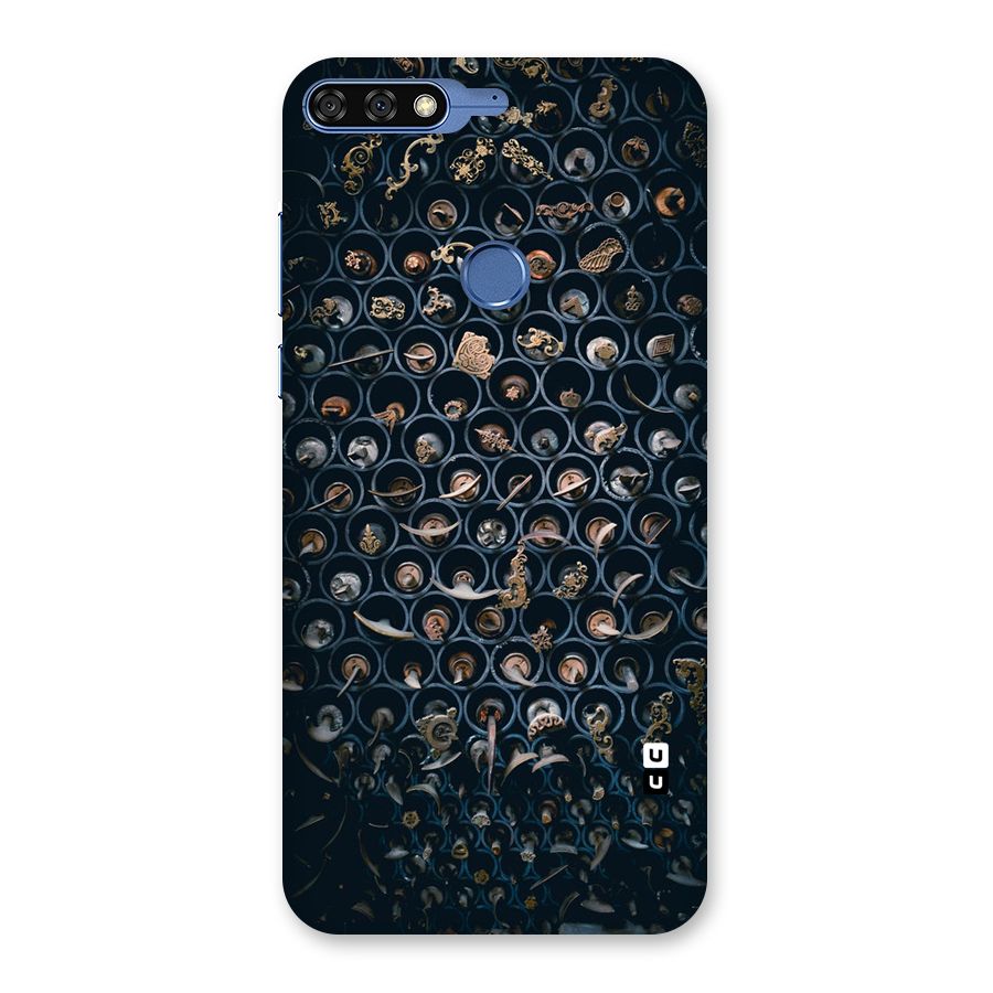 Ancient Wall Circles Back Case for Honor 7C