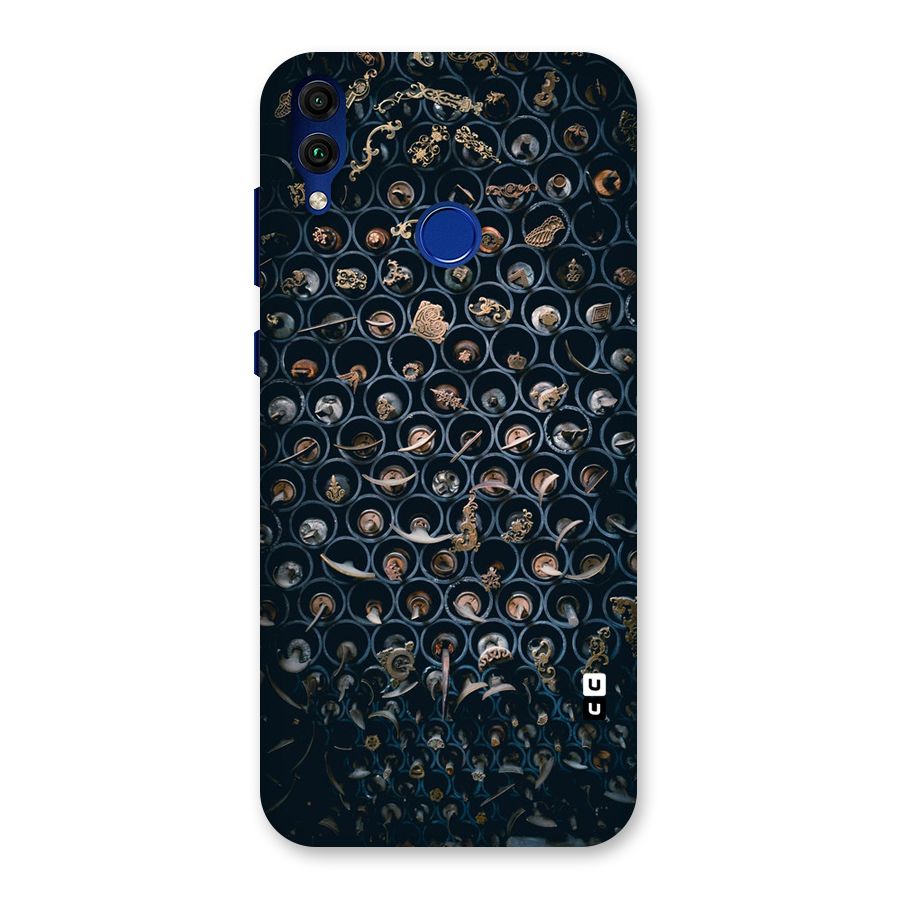 Ancient Wall Circles Back Case for Honor 8C