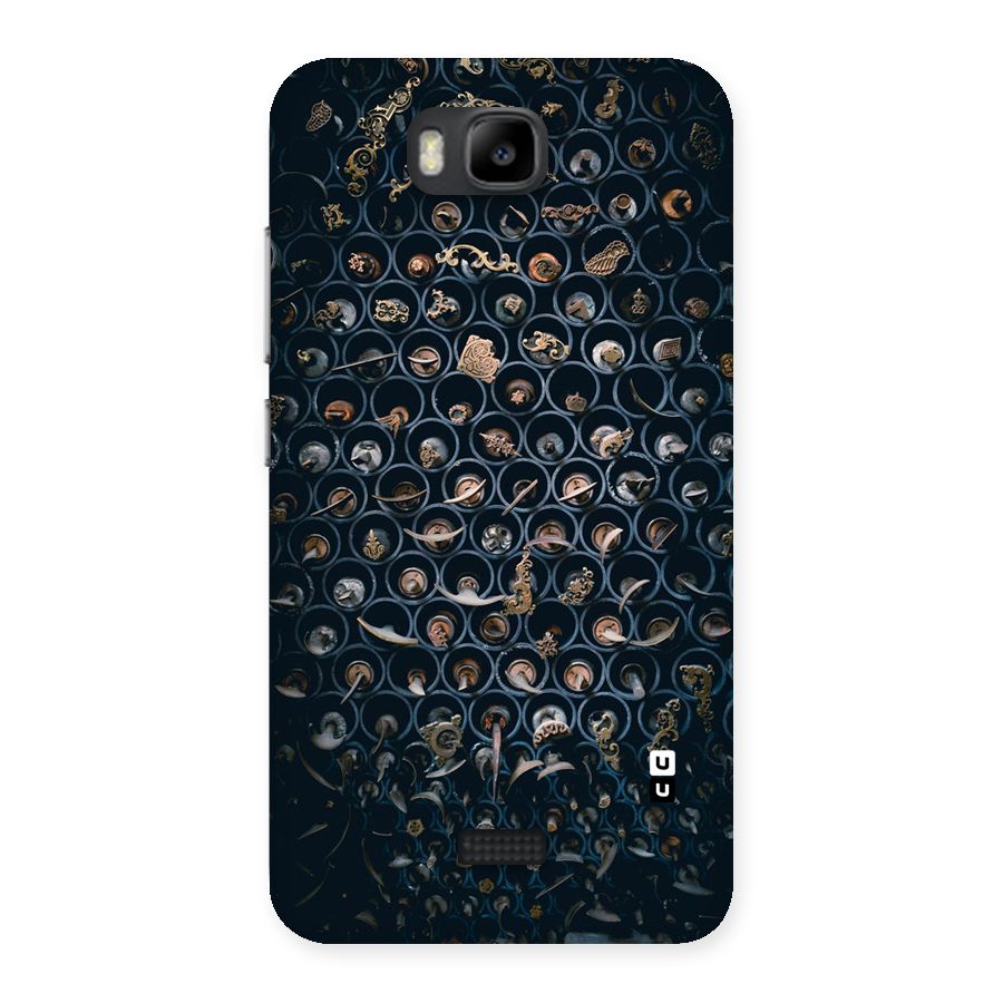 Ancient Wall Circles Back Case for Honor Bee