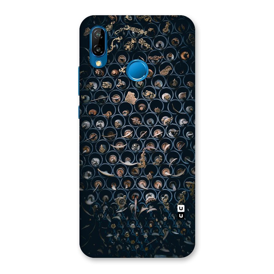 Ancient Wall Circles Back Case for Huawei P20 Lite