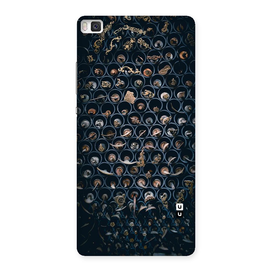 Ancient Wall Circles Back Case for Huawei P8