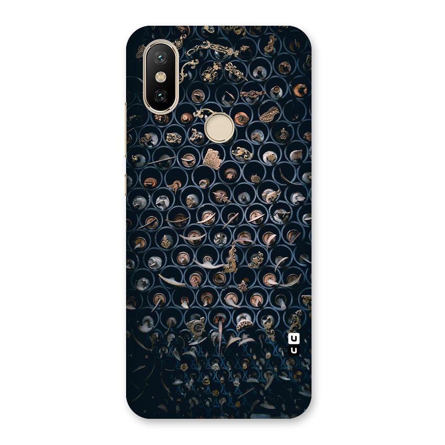 Ancient Wall Circles Back Case for Mi A2
