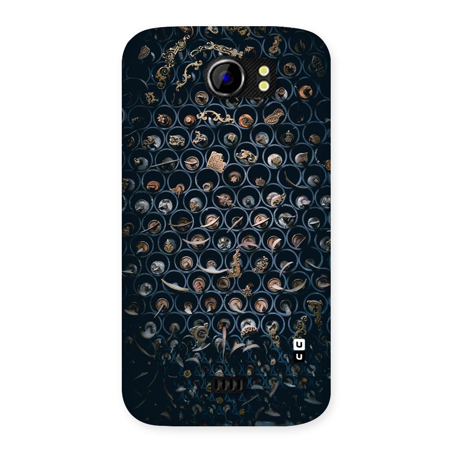 Ancient Wall Circles Back Case for Micromax Canvas 2 A110
