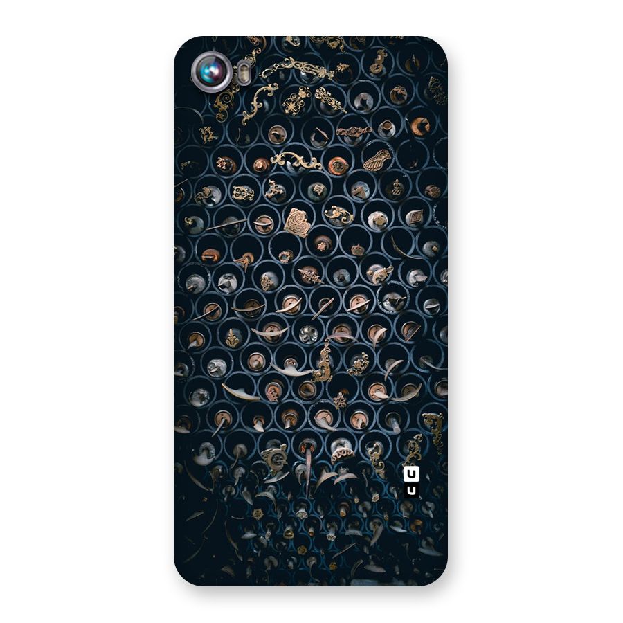 Ancient Wall Circles Back Case for Micromax Canvas Fire 4 A107