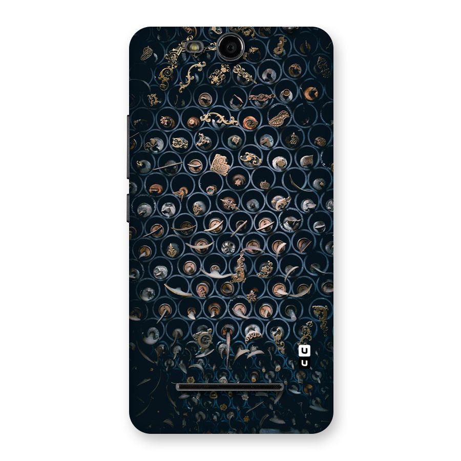 Ancient Wall Circles Back Case for Micromax Canvas Juice 3 Q392