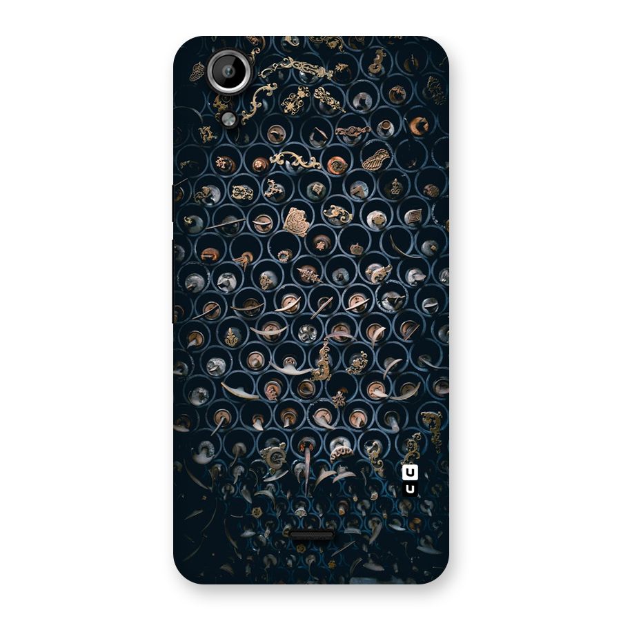 Ancient Wall Circles Back Case for Micromax Canvas Selfie Lens Q345
